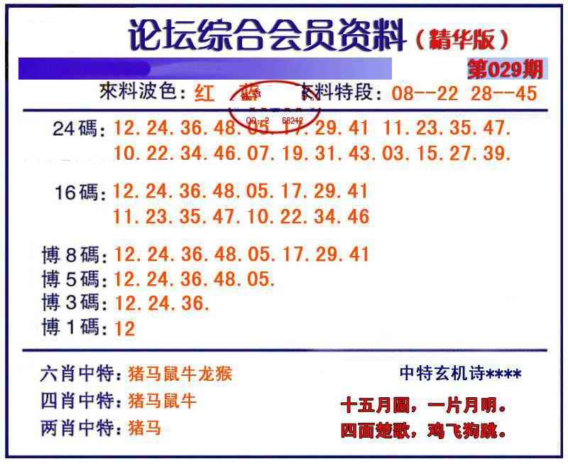 029期综合会员资料[图]