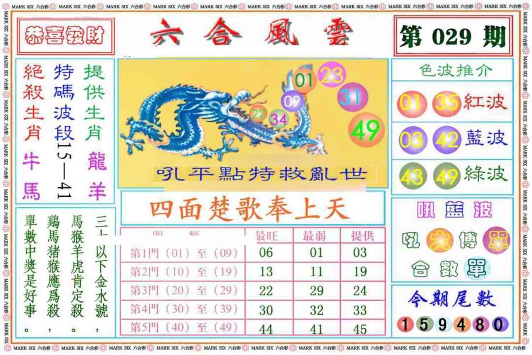 029期六合风云《另版》[图]