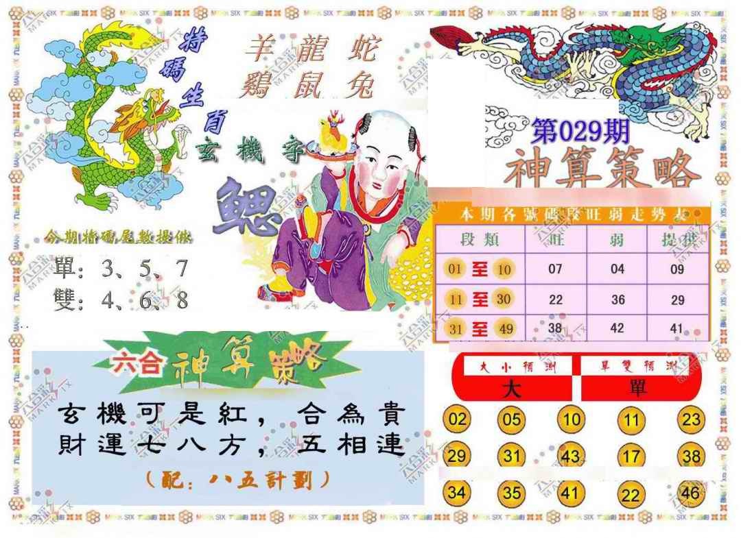 029期神算策略[图]