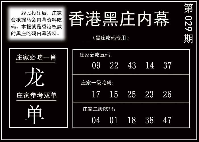 029期香港黑庄内幕[图]