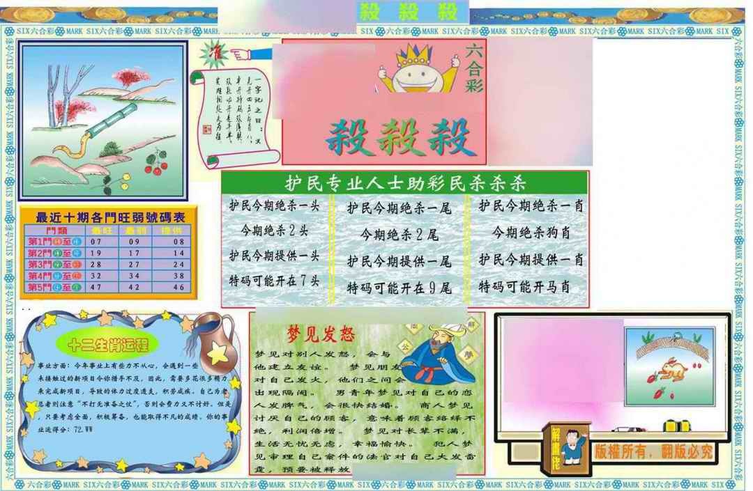 029期马经杀杀杀A(新图推荐)[图]