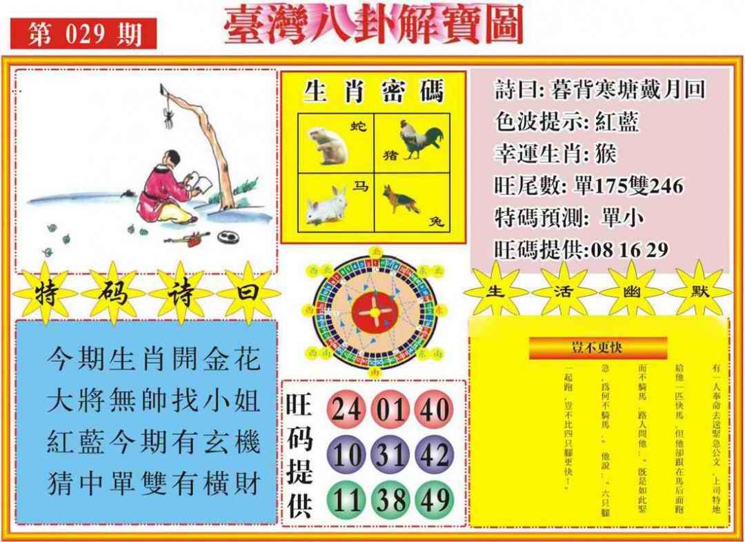 029期台湾八卦解宝图[图]